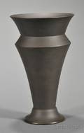 Wedgwood Black Basalt Egyptian Vase