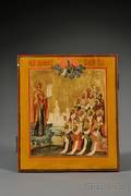 Russian Icon of the Bogoliubskaya Mother of God