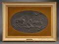 Wedgwood Black Basalt Frightened Horse Plaque