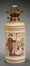 Wedgwood Thomas Allen Design Oil Lamp