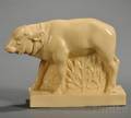 Wedgwood Skeaping Cane Glazed Buffalo