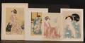 Four Japanese Prints
