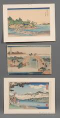 Three Japanese Prints Kuniyoshi