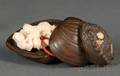 Boxwood and Ivory Netsuke