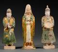 Three Sancai Tomb Figurines
