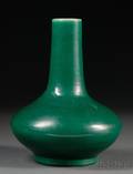 Green Bottle Vase