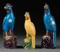 Three Porcelain Birds