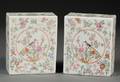 Pair of Famille Rose Pillows