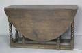 English William  Mary oak gateleg table
