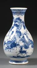 Blue and White Vase