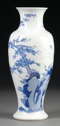 Blue and White Vase