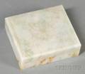 Jadeite Box and Cover