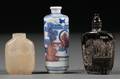 Three Snuff Bottles