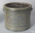 Two gallon stoneware crock