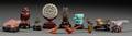 Eleven Hardstone Figurines and Seals