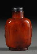 Amber Snuff Bottle