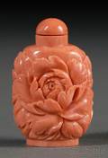 Coral Snuff Bottle