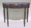 Philadelphia Sheraton mahogany card table ca 1815