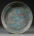 Cloisonne Enameled Plate