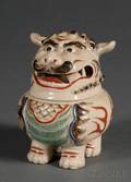 Kutani Foo Dog Censer and Cover
