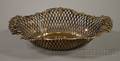 Howard  Company Reticulated Sterling Silver Basket