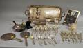 Group of Silver and Silver Plate Serving and Table Items