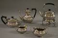 FivePiece Sheffield Silver Plated TeaCoffee Service