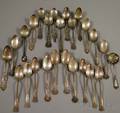 Group of Silver and Silver Plated Spoons