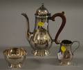 Gorham ThreePiece Sterling Coffee Set