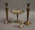 Four Sterling Weighted Table Items