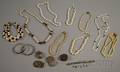 Group of Silver and Pearl Costume Jewelry