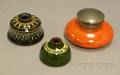 Three British Ceramic Inkwells