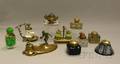 Ten Assorted Inkwells and Inkstands