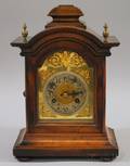 German Walnutcased Table Clock