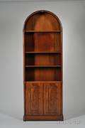 Beacon Hill Collection Georgianstyle Mahogany Archtop Book Cabinet