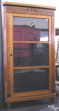 Beidermeier corner cabinet