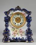Porcelain Mantel Clock by the Waterbury Clock Company
