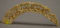Asian Carved Ivory Tusk