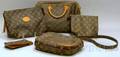 Four Vintage Louis Vuitton Monogrammed Items