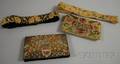 Two Vintage Metallic Embroidered Clutches