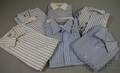 Six Custom French Mens Charvet Shirts