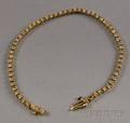 14kt Gold and Diamond Bracelet