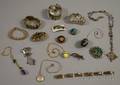 Small Group of Silver and Costume Jewelry