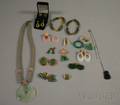 Group of Mostly Jade and Jadeite Jewelry
