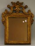 Baroquestyle Giltgesso and Wood Mirror