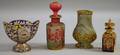 Four Small European Art Glass Items