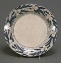 Dedham Pottery Iris Pattern Plate