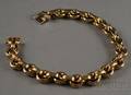 14kt Gold Circle Link Bracelet