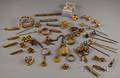 Large Group of Mostly Gold Antique Jewelry