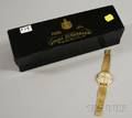 14kt Gold Jules Jurgensen Gentlemans Wristwatch